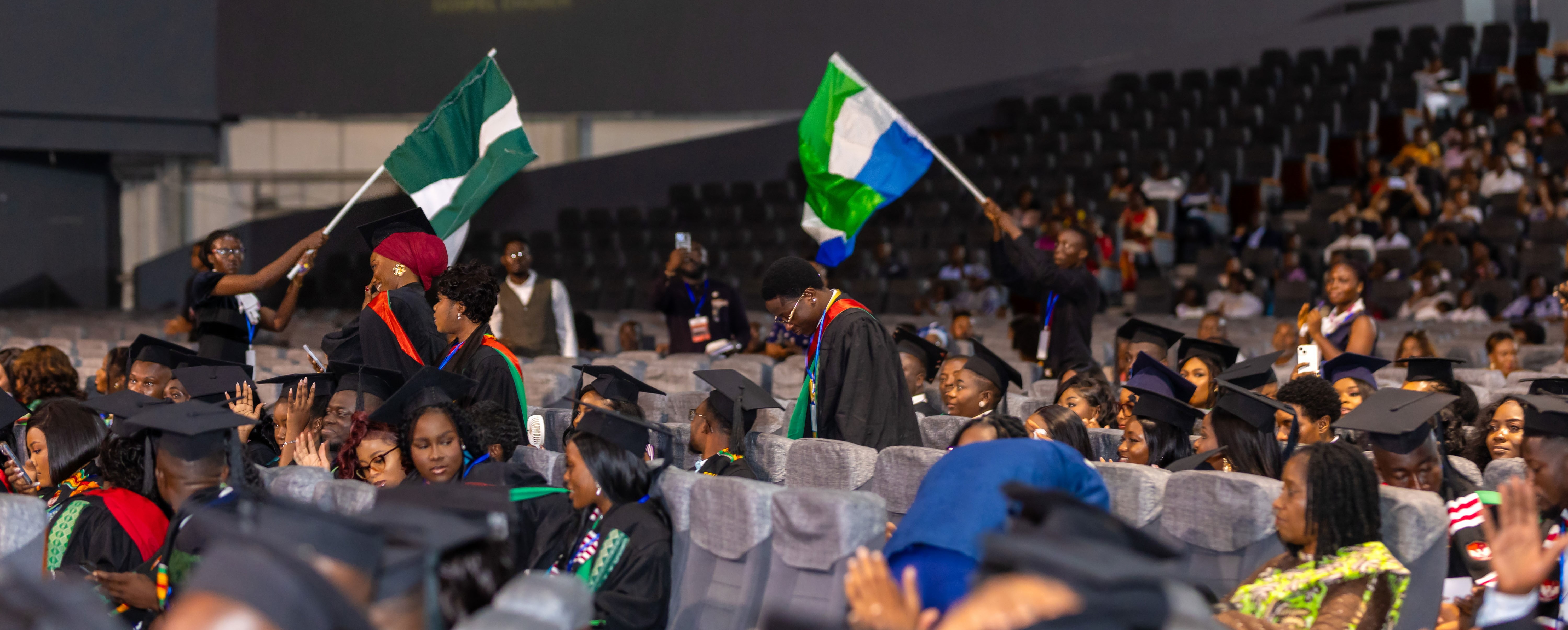 International students at Central University